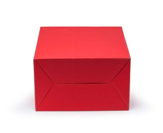 Pudełko z uchwytem czerwone F217 300x180x350mm