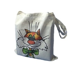 Torba Bawełniana 380x420 / 70 / KOT SYLWESTER