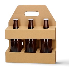 Pudełko na 3 piwa skrzynka 130x290x330mm