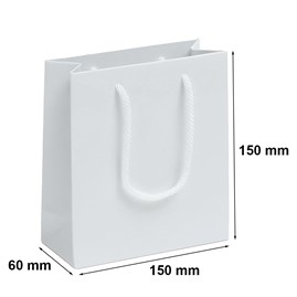 Torba Papierowa Na Prezenty Biała