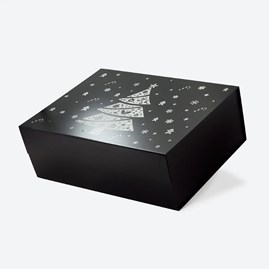 Pudełko Magnetyczne Christmas Czarne 600x440x200mm(zew) XXL