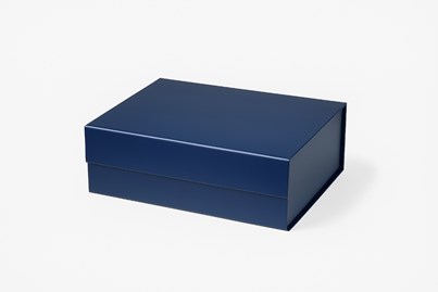 Pudełko Magnetyczne Granatowe 330x255x115mm (zew)A4