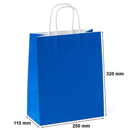 Torebka Lakierowane Niebieskie