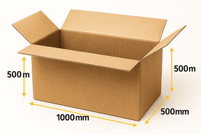 Karton klapowy duży