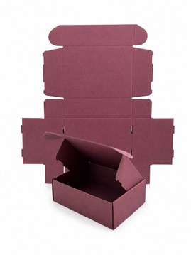 karton wykrojnikowy bordowy 240x170x70 mm 100 sztuk