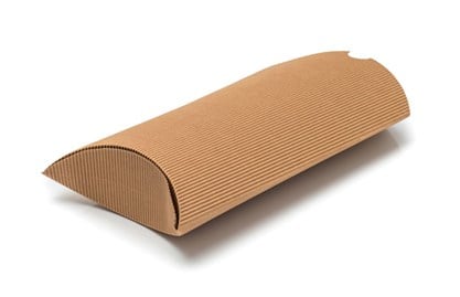 Pudełko ozdobne poduszka karbowane 250x132x60mm