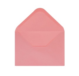 Koperta różowa o wadze 120g do przesyłania listów, informacji, zaproszeń czy wręczania prezentów papierowych