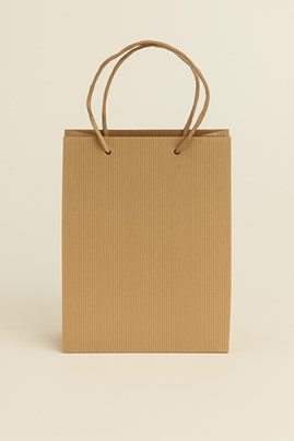 Torba z Tektury Karbowanej Sznurek