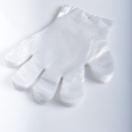 Rękawice foliowe HDPE