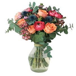 wazon worek plastikowy transportowy do kwiatow bukietow