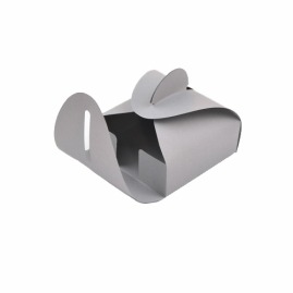 Pudełko ozdobne Prezent S 110x110x65mm Szare