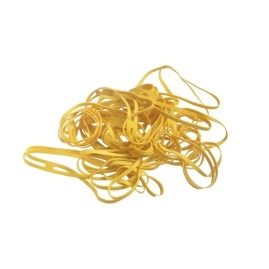 żółte krzyżowe gumki recepturki