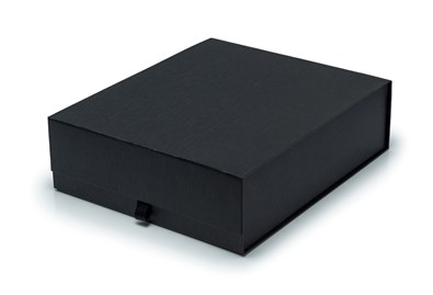 Pudełko czarne na 3 wina 340x290x95mm (zewn.) na magnes