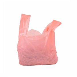 Reklamówka - LDPE - 30x55cm 50szt - Różowa