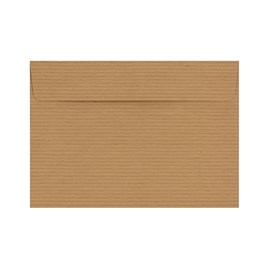 Koperty B6 HK/ Kraft Prążek Ribbed / 120g a50