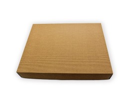 Pudełko karbowane 290x220x30mm wieczkowe