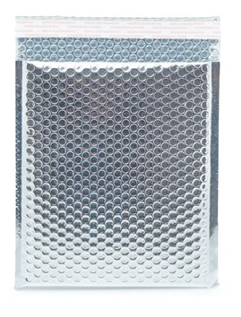 Koperta Metaliczna 270x350mm Srebrna - 100 szt