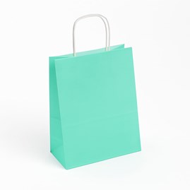 Torba Papierowa Pastelowa Zieleń