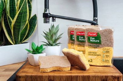 Ekologiczny zmywak ECO – biodegradowalna gąbka z włókien agawy, 2 sztuki