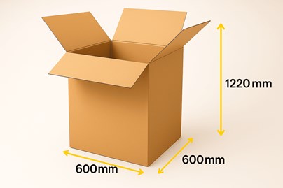 Karton sklep 600x600x1220mm / 3w