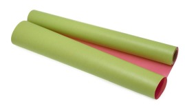 Papier Pakowy Kraft Zielony-Różowy 70cm-25m 60g