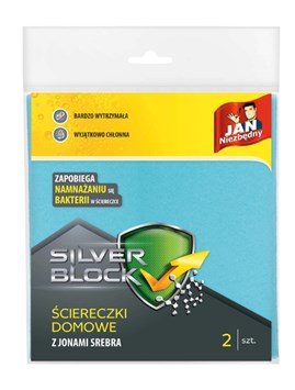 Ściereczki domowe 2 sztuki JN Silver Block