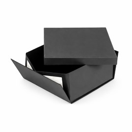Pudełko Składane Z Wieczkiem Czarne 250x250x120 Opakowanie Ozdobne