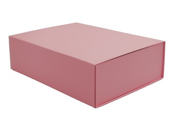 Pudełko Magnetyczne Różowe 250x180x70mm Elegancki Karton Prezentowy