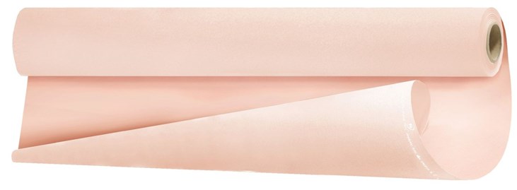 Papier pakowy ozdobny KRAFT DUO PASTEL pudrowy róż 50cm/10m