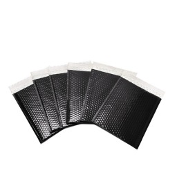 Koperty metaliczne czarne 50 sztuk