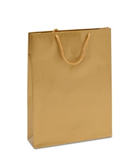 złota torebka prezentowa