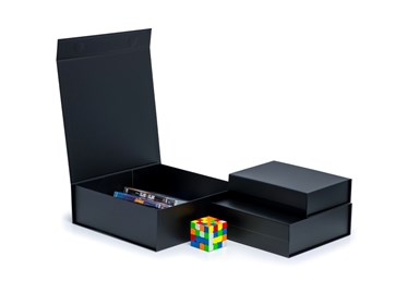 Pudełko Magnetyczne Czarne 500x180x53mm (zew) F3 Ozdobne Pudełko