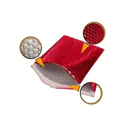 Czerwone koperty metaliczne H18