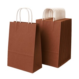 Pakiet - Torba 305x170x425 / CZEKOLADOWA 10 szt