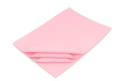 Bibuła ozdobna 20g 38x50cm Różowa Pudrowa – do pakowania – 100 arkuszy