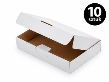 Karton Wykr 200x150x50mm Białe B390 F426 10 sztuk