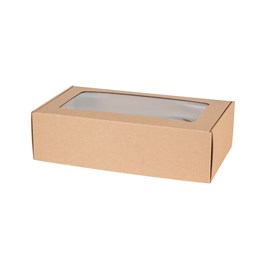 Pudełko ozdobne EKO z oknem 350x200x100mm