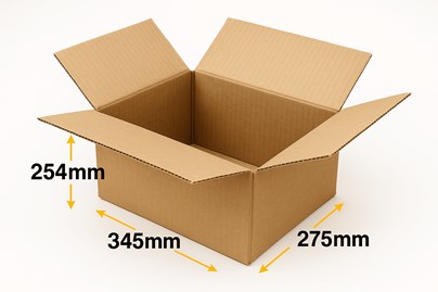 karton klapowy z tektury falistej