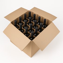 Kartonowe pudełko z kratownicą  395 x 395 x 395 mm