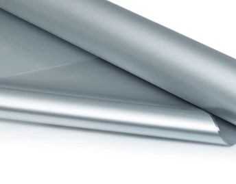 srebrna folia celofanowa