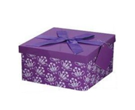 fioletowe pudełko