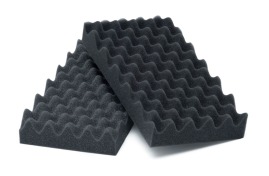 pianka moletowana czarna