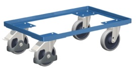 Wózek transportowy w kolorze niebieskim