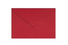 Głęboka czerwień kopert ozdobnych o gramaturze 160g