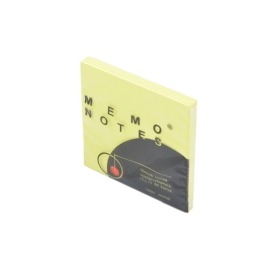 Memo Notes 75x75 mm, 80 kartek, żółty brilliant