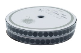 Kółko Rzepowe 10mm Czarne 1800szt Haczyk + Pętelka