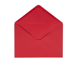 koperty ozdobne C5 czerwone