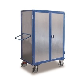 Wózek półkowy drzwi i zamek