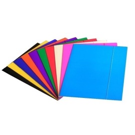 Teczka z gumką biała