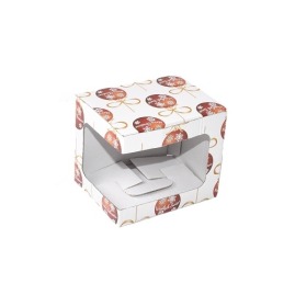 Karton wykrojnikowy na kubek 120x85x100mm F215